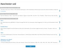 Tablet Screenshot of manchester-utd.blogspot.com