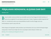 Tablet Screenshot of darwishndarwisya.blogspot.com