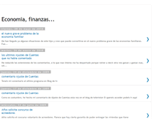Tablet Screenshot of cuestionesfinancieras.blogspot.com