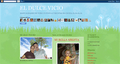 Desktop Screenshot of eldulcevicio.blogspot.com