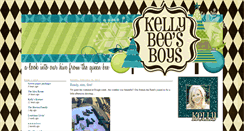 Desktop Screenshot of kellybeesboys.blogspot.com