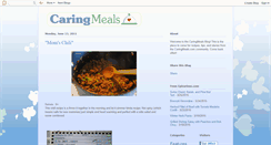 Desktop Screenshot of caringmeals.blogspot.com