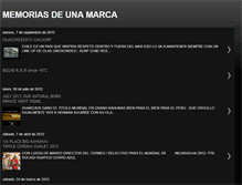 Tablet Screenshot of memoriasdeunamarca.blogspot.com