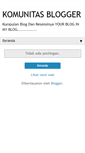 Mobile Screenshot of komunitasblogger.blogspot.com