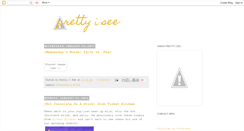 Desktop Screenshot of prettyisee.blogspot.com