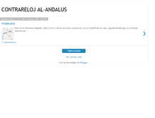 Tablet Screenshot of contrarelojal-andaluss.blogspot.com