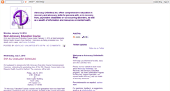Desktop Screenshot of advocacyunlimited.blogspot.com