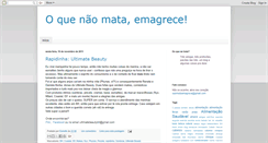 Desktop Screenshot of oqnaomataemagrece.blogspot.com