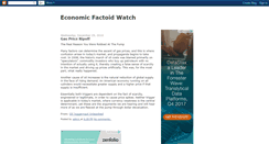 Desktop Screenshot of economicfactoidwatch.blogspot.com