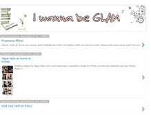 Tablet Screenshot of iwannabeglam.blogspot.com