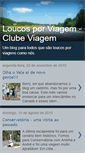 Mobile Screenshot of clubeviagem.blogspot.com