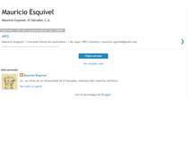 Tablet Screenshot of mauricioesquivelinfo.blogspot.com