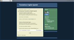 Desktop Screenshot of paredestranslations.blogspot.com