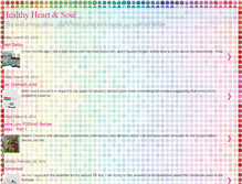 Tablet Screenshot of healthyheartandsoul.blogspot.com