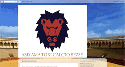 Desktop Screenshot of amatoricalciosezze.blogspot.com