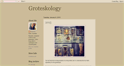 Desktop Screenshot of groteskology.blogspot.com