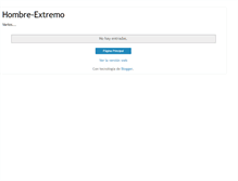 Tablet Screenshot of hombre-extremo.blogspot.com