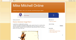 Desktop Screenshot of mikemitchellonline.blogspot.com