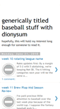 Mobile Screenshot of dionysum.blogspot.com