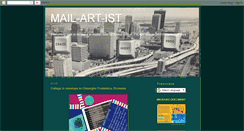Desktop Screenshot of mail-art-ist.blogspot.com