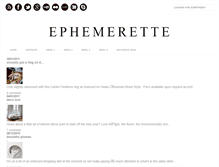 Tablet Screenshot of ephemerette.blogspot.com