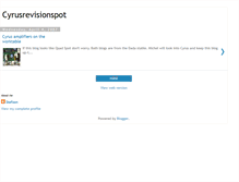 Tablet Screenshot of cyrusrevisionspot.blogspot.com