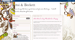 Desktop Screenshot of betsiandbeckett.blogspot.com