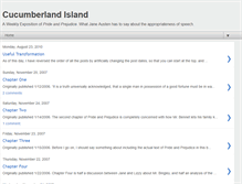 Tablet Screenshot of cucumberlandisland.blogspot.com