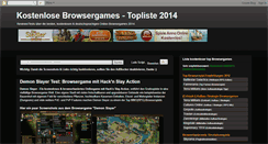 Desktop Screenshot of kostenlose-online-browsergames.blogspot.com