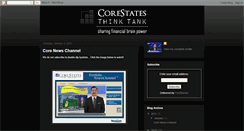 Desktop Screenshot of corestates.blogspot.com