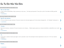 Tablet Screenshot of eu-tu-ele-nos-vos-eles.blogspot.com