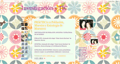 Desktop Screenshot of investigacinytic.blogspot.com