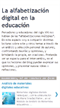 Mobile Screenshot of alfabetizaciondigitalenlaeducacion.blogspot.com