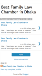 Mobile Screenshot of bestfamilylawchamberindhaka.blogspot.com