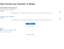 Tablet Screenshot of bestfamilylawchamberindhaka.blogspot.com