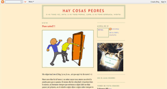 Desktop Screenshot of hay-cosas-peores.blogspot.com