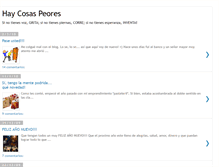 Tablet Screenshot of hay-cosas-peores.blogspot.com