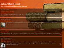 Tablet Screenshot of belajarsejarahonline.blogspot.com