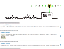 Tablet Screenshot of amicsradioakicha.blogspot.com
