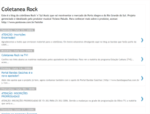 Tablet Screenshot of coletanearock.blogspot.com