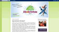 Desktop Screenshot of abobrinhas-aplv.blogspot.com