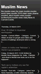 Mobile Screenshot of muslimnews1.blogspot.com