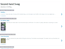 Tablet Screenshot of 2ndhandswag.blogspot.com