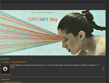 Tablet Screenshot of conectaarte.blogspot.com