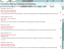 Tablet Screenshot of crunchymamacooking.blogspot.com