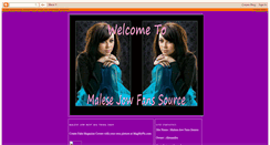 Desktop Screenshot of malesejowfanssource.blogspot.com