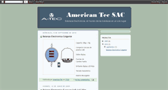 Desktop Screenshot of americantec.blogspot.com