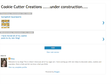 Tablet Screenshot of cookiecuttercreations.blogspot.com