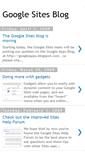 Mobile Screenshot of googlesitesblog.blogspot.com