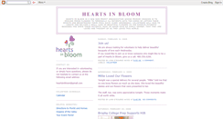 Desktop Screenshot of heartsinbloom.blogspot.com